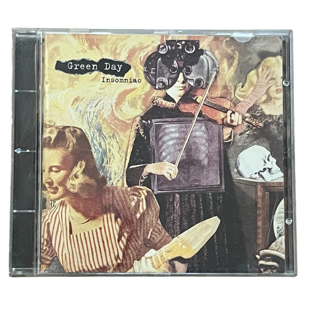 👻4/$20 Green Day Insomniac CD Rock Music Album